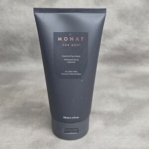 Monat For Men Essential Face Wash 5 fl oz / 150ml NEW Sealed All Skin Types